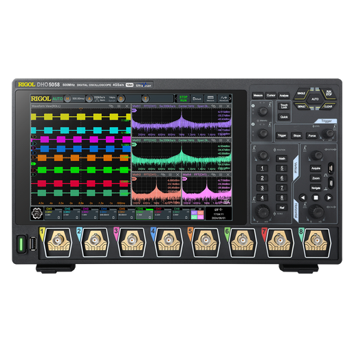 Oscilloscopio Rigol  DHO5058   500 MHz, 4 GSa/s, 12-bit, 8-CH